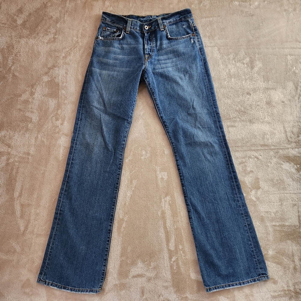 Lucky Brand Jeans Mid Rise Button Fly Boot Cut Women's Jeans